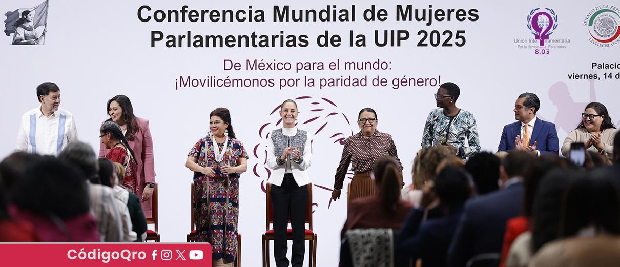 México, ejemplo internacional de paridad de género: Sheinbaum