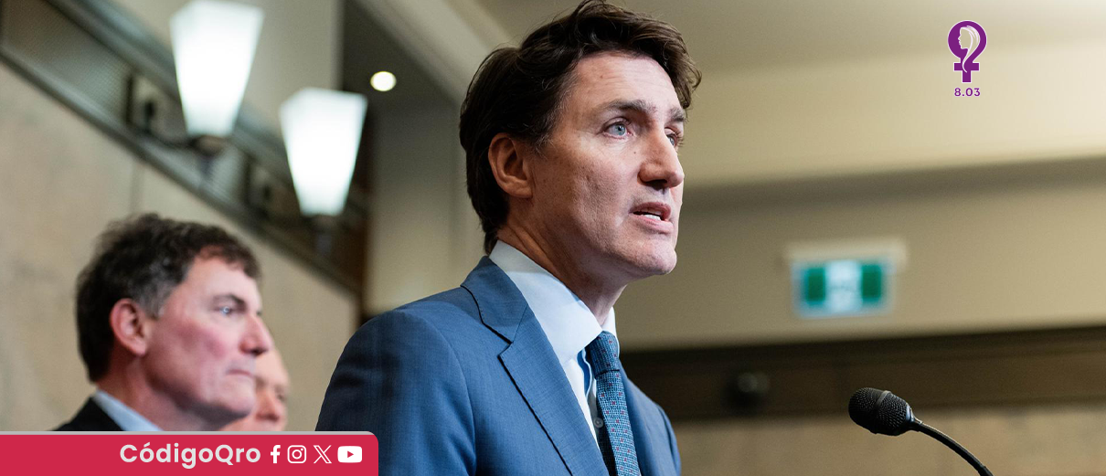 Trudeau manda mensaje de despedida