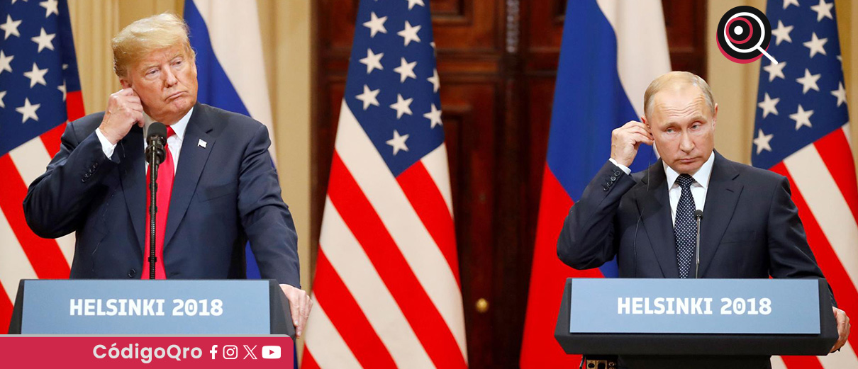 Trump y Putin acuerdan iniciar proceso de paz en Ucrania