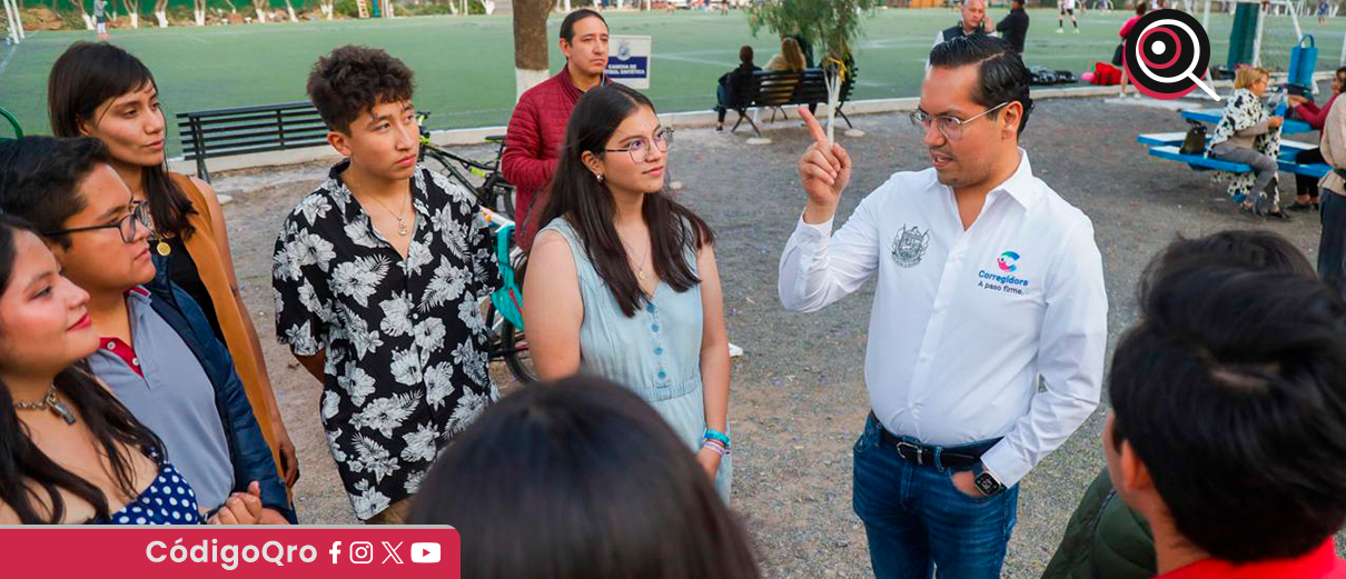 Lazan el programa Zonas Joven en Corregidora