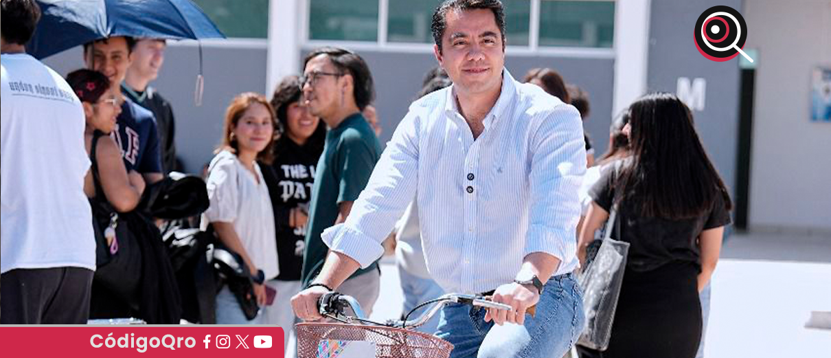 Entregan Bicicletas Compartidas UAQ, en campus Aeropuerto