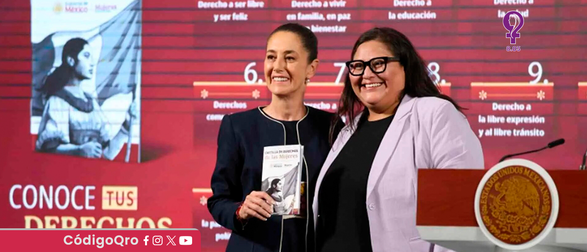 Presentan la Cartilla de Derechos de las Mujeres