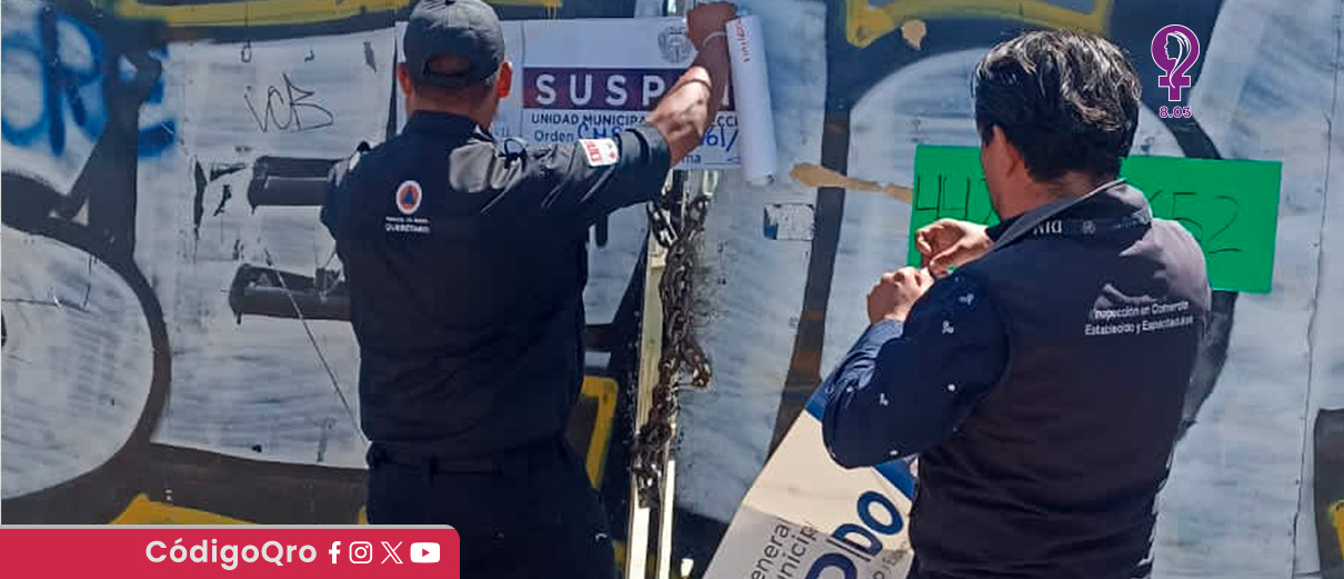 Clausuran establecimiento de "chatarra" en San Pedrito Peñuelas