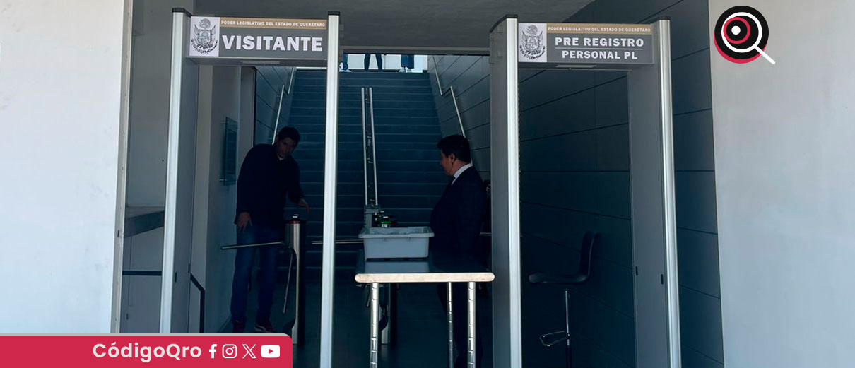 Dividen a legisladores medidas de seguridad en el Congreso local