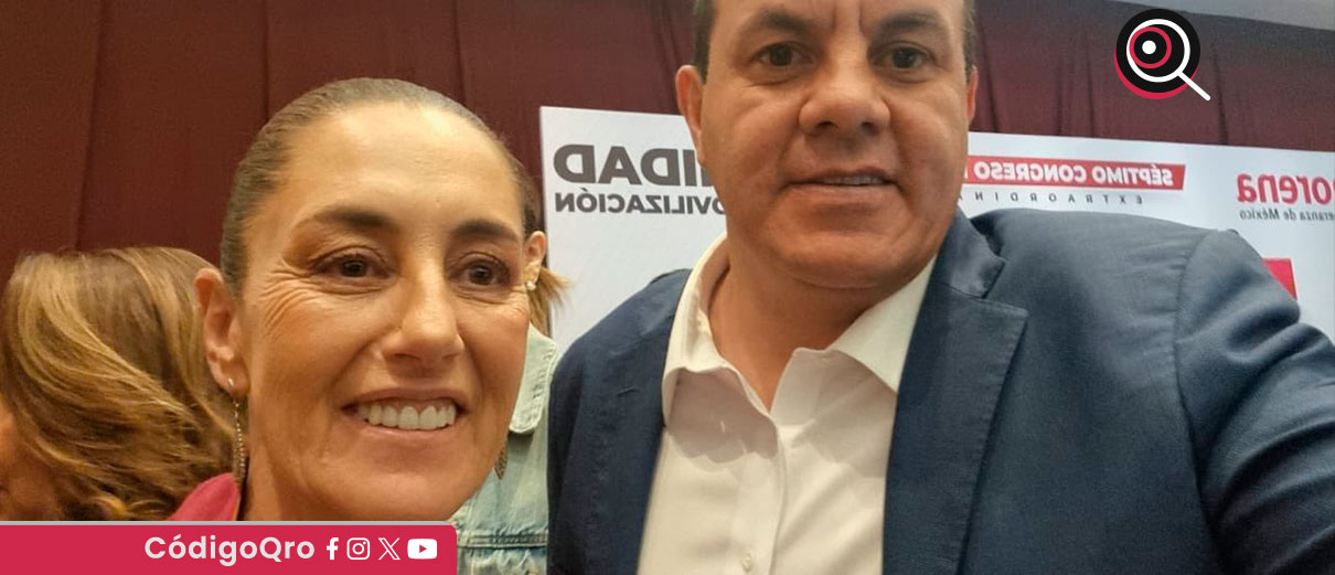 Sheinbaum pide mostrar pruebas contra Cuauhtémoc Blanco