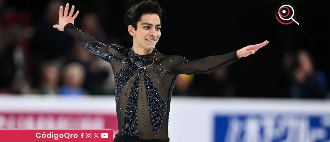 Donovan Carrillo es el único latinoamericano en la competencia que entregará 24 boletos en la prueba varonil a los Olímpicos de Invierno / Foto: Especial