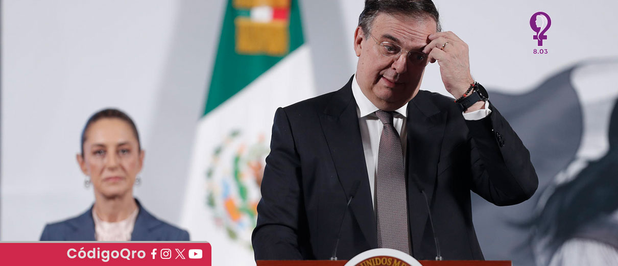 México actuará con “sangre fría” ante aranceles de Trump: Ebrard