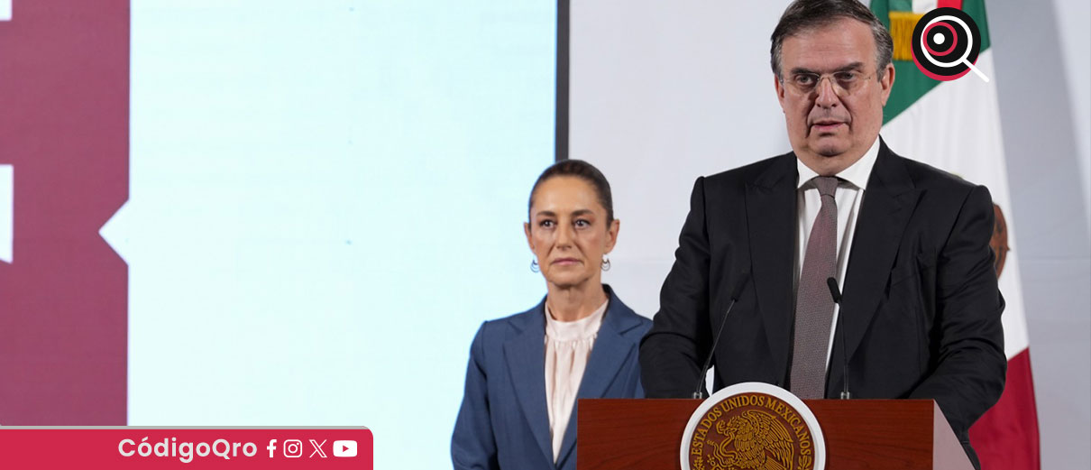 Ebrard viaja a EUA para evitar que aranceles entren en vigor el 2 de abril