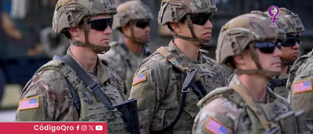 El Ejército de EUA informó que desplegará 600 militares adicionales en la frontera con México, de este total, 40 de ellos serán analistas de inteligencia de la fuerza aérea y unos 590 ingenieros. Foto: Especial