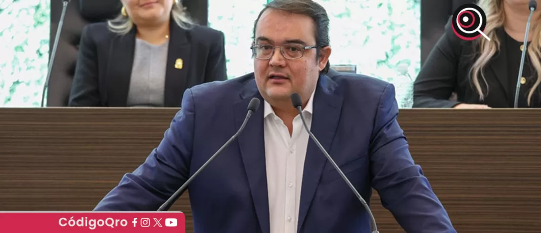 El diputado señaló que las Comisiones Unidas de Administración y Procuración de Justicia y Puntos Constitucionales ya tienen un dictamen de reforma judicial local / Foto: Cortesía