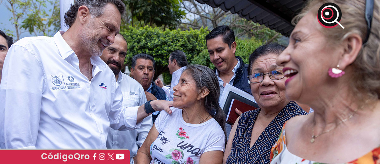 Kuri entrega obras y apoyos para fortalecer la educación en la Sierra Gorda