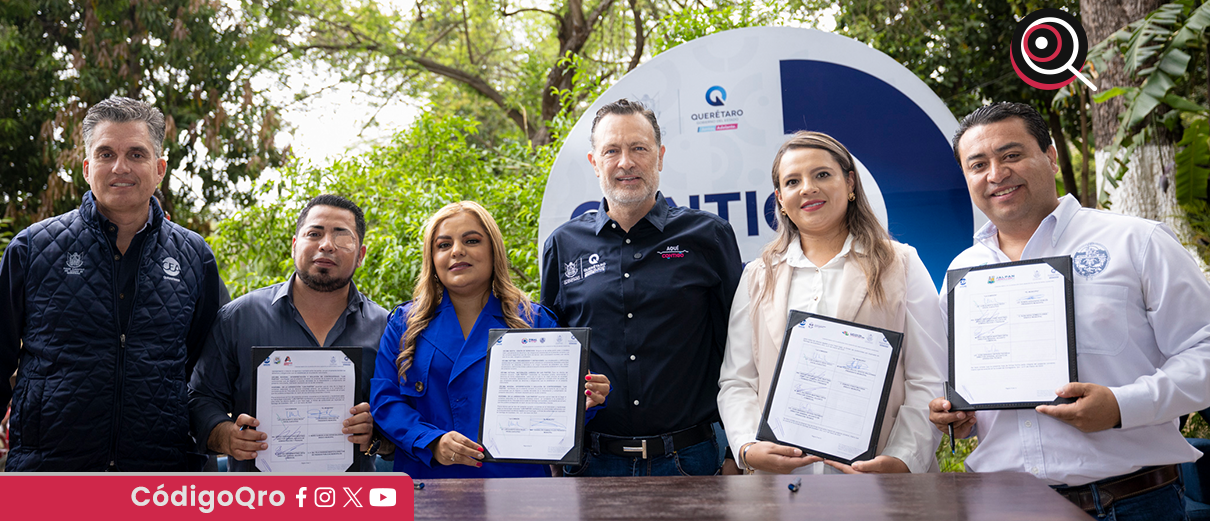 Firma CEA convenio de colaboración con municipios serranos