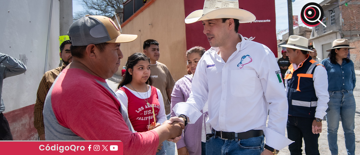 Entregan obras en beneficio de más de 9 mil personas en El Marqués