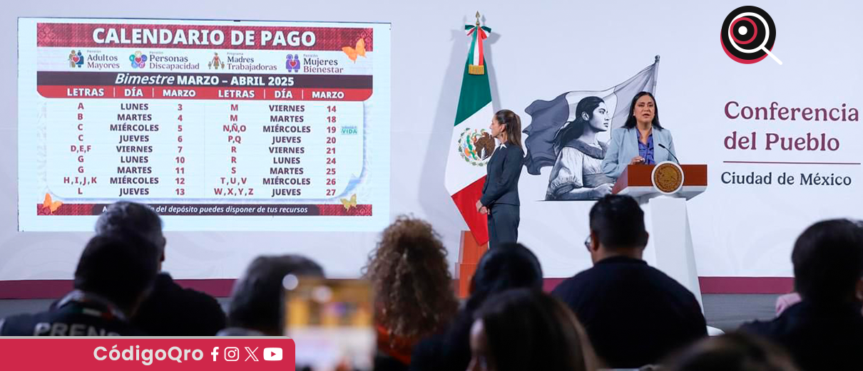 ¡Inicia el pago de pensiones y programas para el Bienestar!
