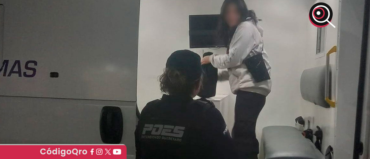 Poes apoya a adolescente extraviada