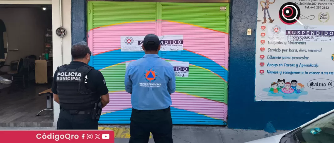 El Municipio de Querétaro lamentó el fallecimiento de un menor en un preescolar de la colonia Puertas del Sol, al norponiente de la ciudad / Foto: Cortesía