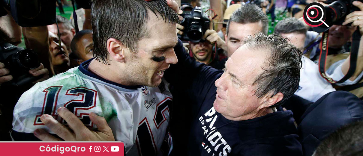 Tom Brady revela que salió de los Patriots por tensiones con Bill Belichick