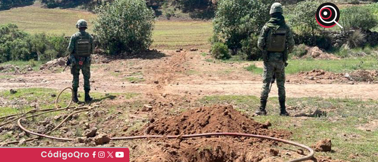 Autoridades localizan toma clandestina de hidrocarburos en Querétaro
