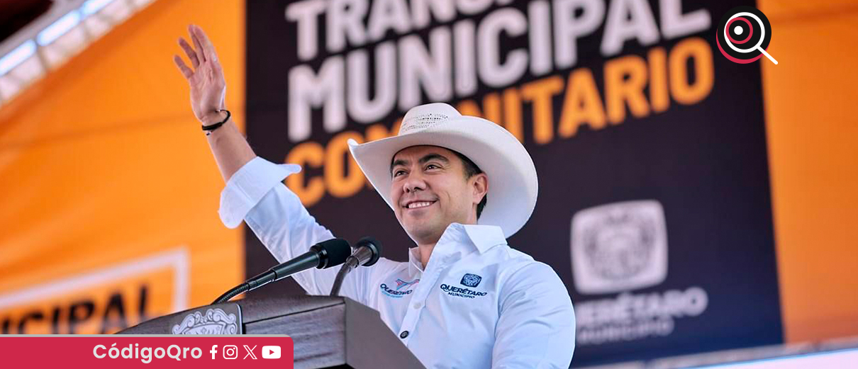 Presentan transporte municipal comunitario en Santa Rosa Jáuregui