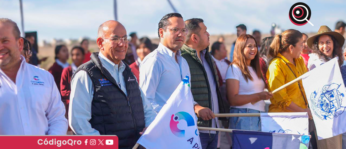 Inician trabajos de urbanización en la colonia Valle de Los Pinos