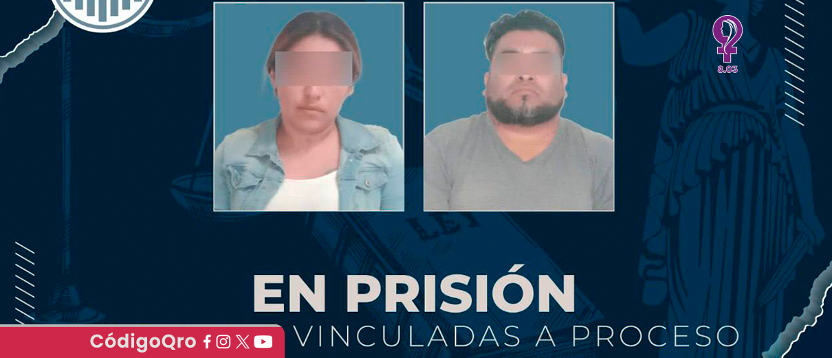 Vinculan a proceso a dos personas por robo en Tequisquiapan