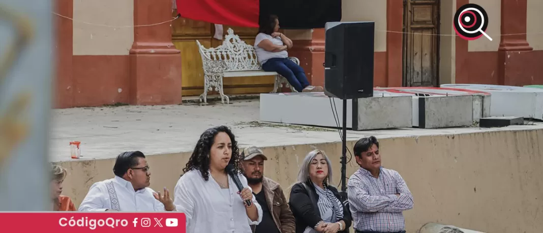 Acuerdan terminar con la huelga en el municipio de Cadereyta de Montes. Foto: Especial