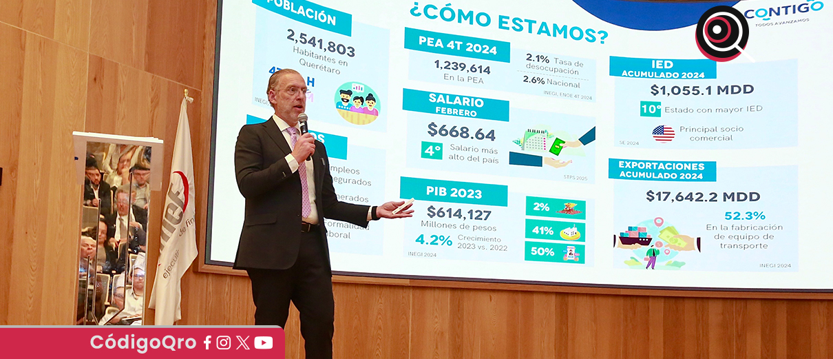 Del Prete destaca certeza para invertir en Querétaro