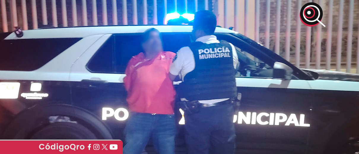 Por causar daños en la TAQ, detienen a un sujeto