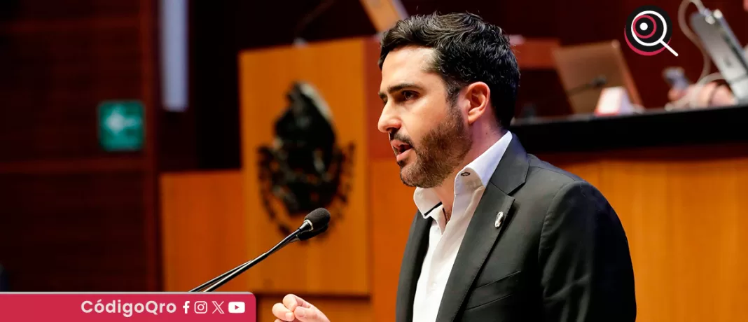 El senador del PAN, Agustín Dorantes, propuso una reforma constitucional sobre seguro de desempleo. Foto: Especial