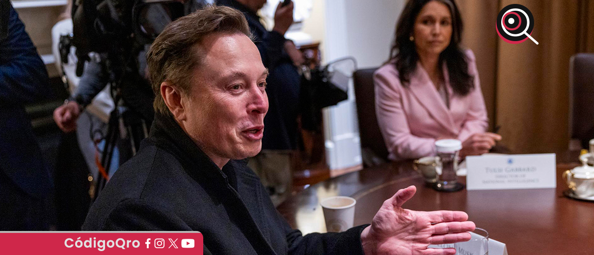 Elon Musk sale parcialmente del gobierno federal de EUA
