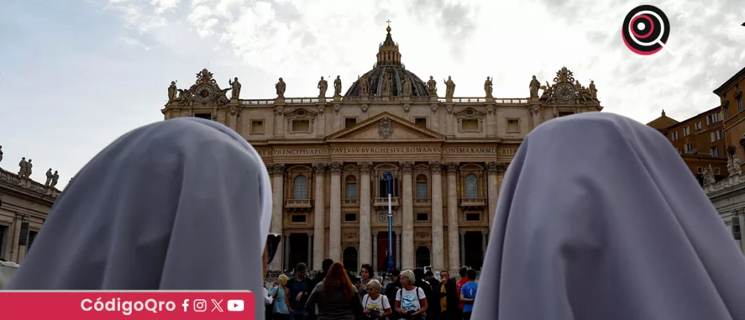 El funeral del papa Francisco será en la Plaza de San Pedro del Vaticano. Foto: Agencia EFE