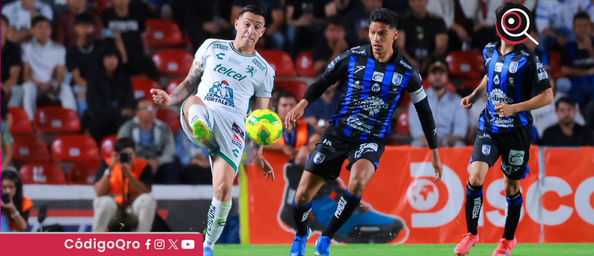 ¡Empate en La Corregidora! Gallos Blancos aguantaron el ritmo del León