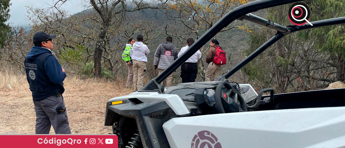 Incendio forestal en El Madroño, controlado en 95%