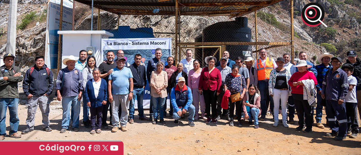 Arranca el Sistema Independiente de Agua La Blanca-Maconí