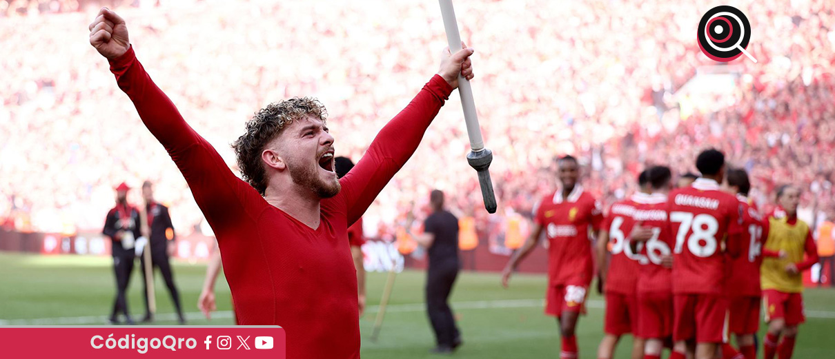 Con goleada, Liverpool levanta el título de la Premier League