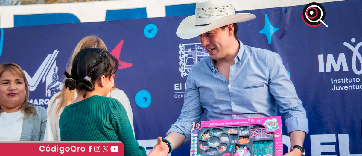Conmemoran el Día del Niño en El Marqués con acciones para su desarrollo