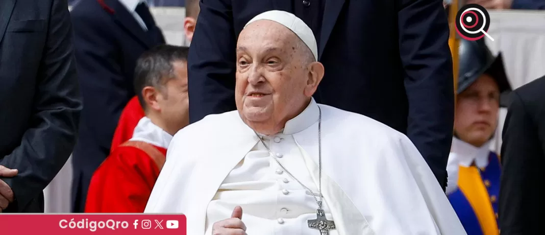 El papa Francisco falleció a las 07:35 de la mañana de este lunes 21 de abril. Foto: Agencia EFE