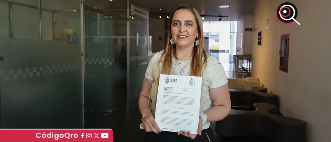 La diputada local del PVEM, Perla Patricia Flores Suárez, planteó regular el uso de vehículos todo terreno. Foto: Especial