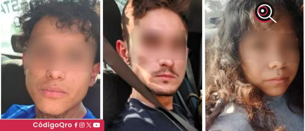 La Policía Estatal de Querétaro detuvo a 3 personas en Mompaní. Foto: Especial