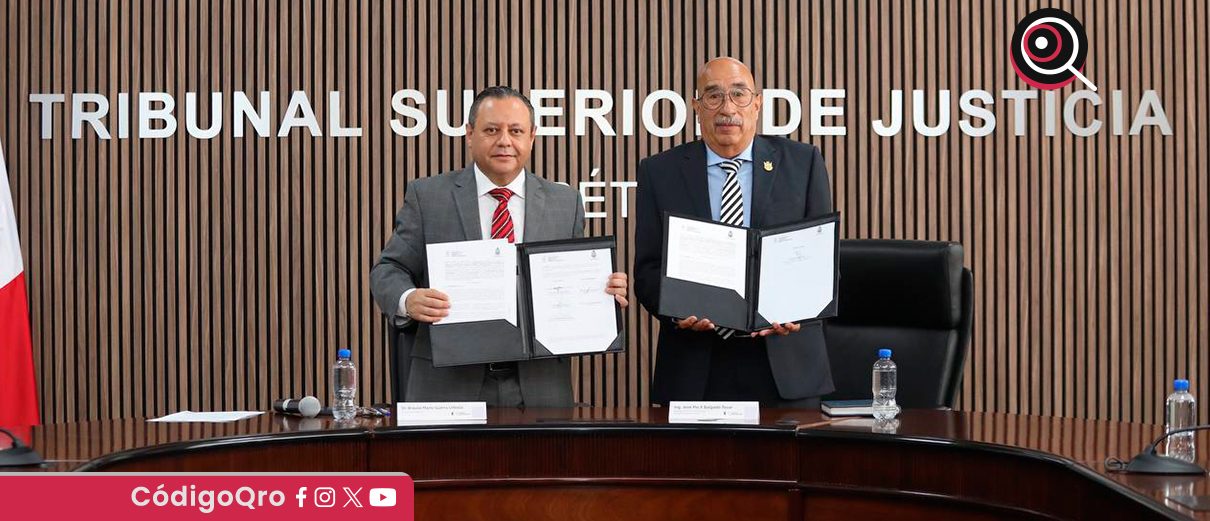 SDUOP y Poder Judicial firman convenio de colaboración