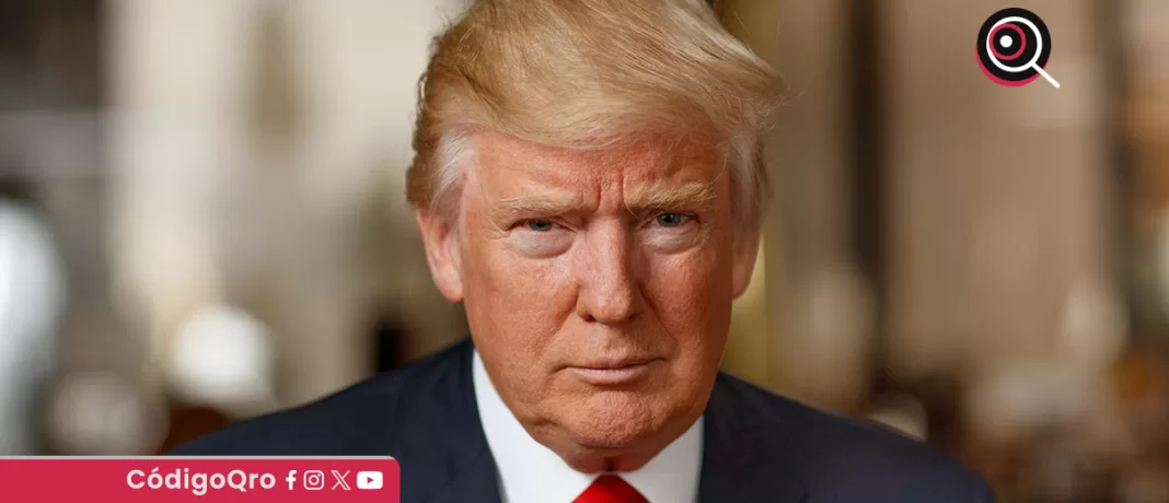 El presidente estadounidense Donald Trump otorgará reembolsos a autopartes importadas para autos ensamblados en EUA; además, quitará la doble carga impositiva, al eliminar los gravámenes adicionales al acero y aluminio. Foto: Especial