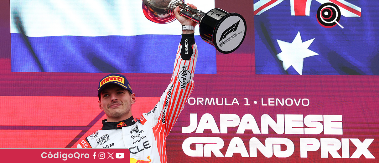 Verstappen domina en Japón y gana su primera carrera de 2025