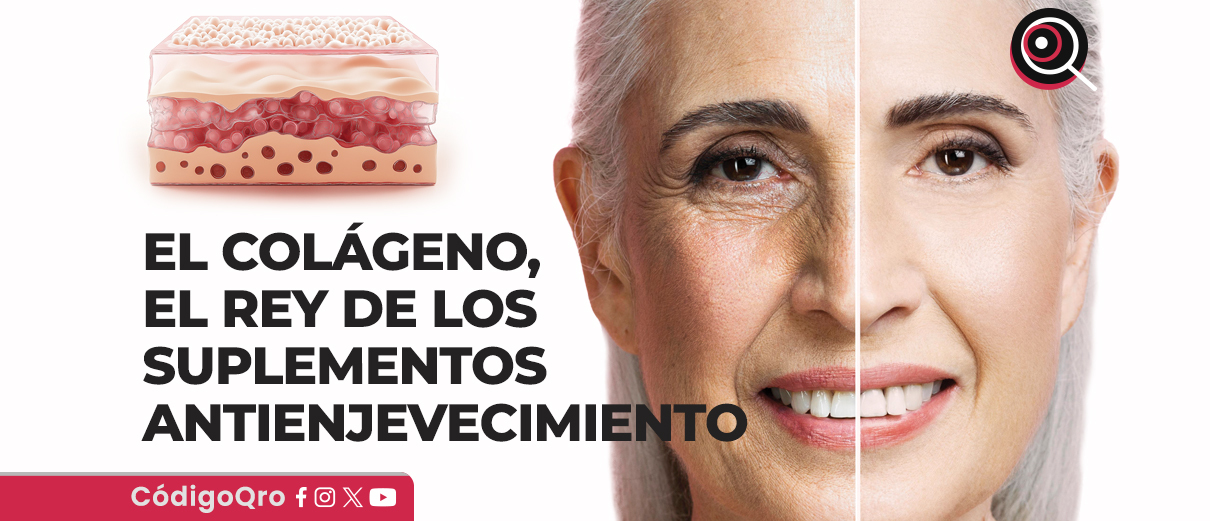 El colágeno, el rey de los suplementos antienjevecimiento