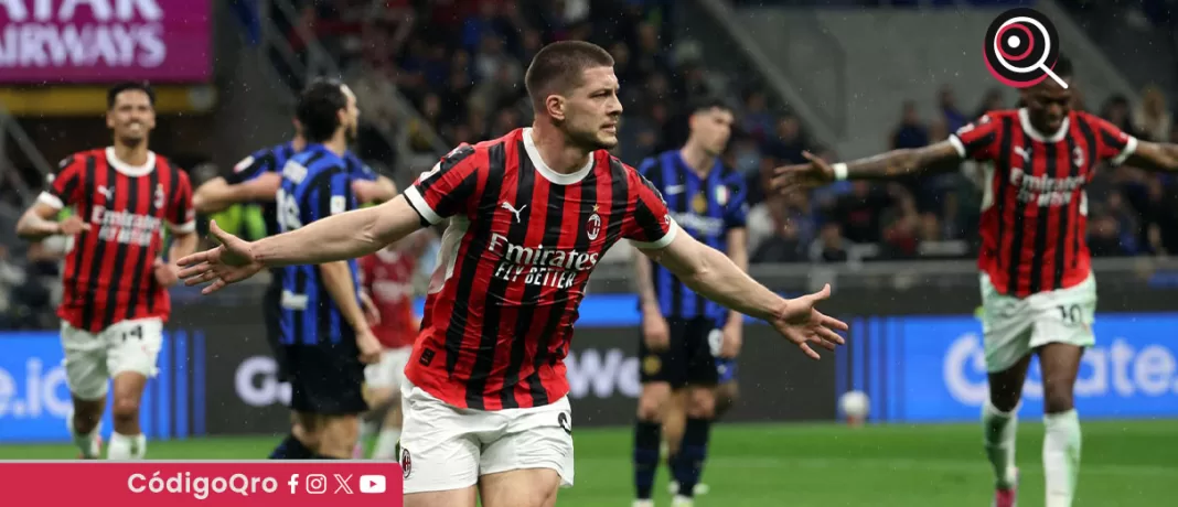 AC Milan cierra una de sus actuaciones más destacadas de la temporada, con Jovic como figura inesperada / Foto: Agencia EFE