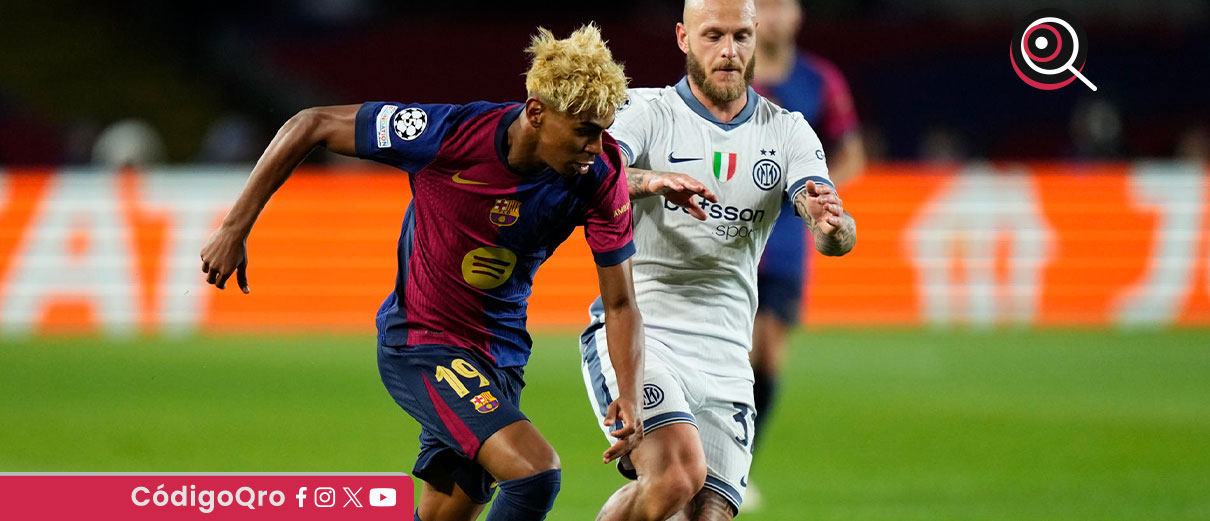 Vibrante empate 3-3 entre Barcelona e Inter en semifinales de Champions