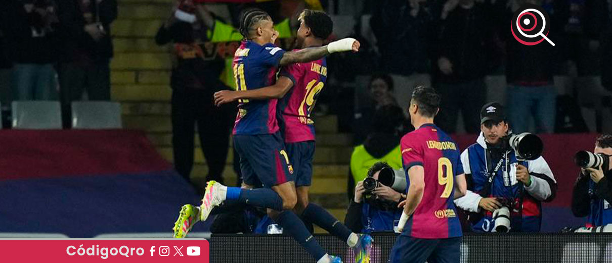 Barcelona golea al Dortmund y acaricia semifinales de Champions