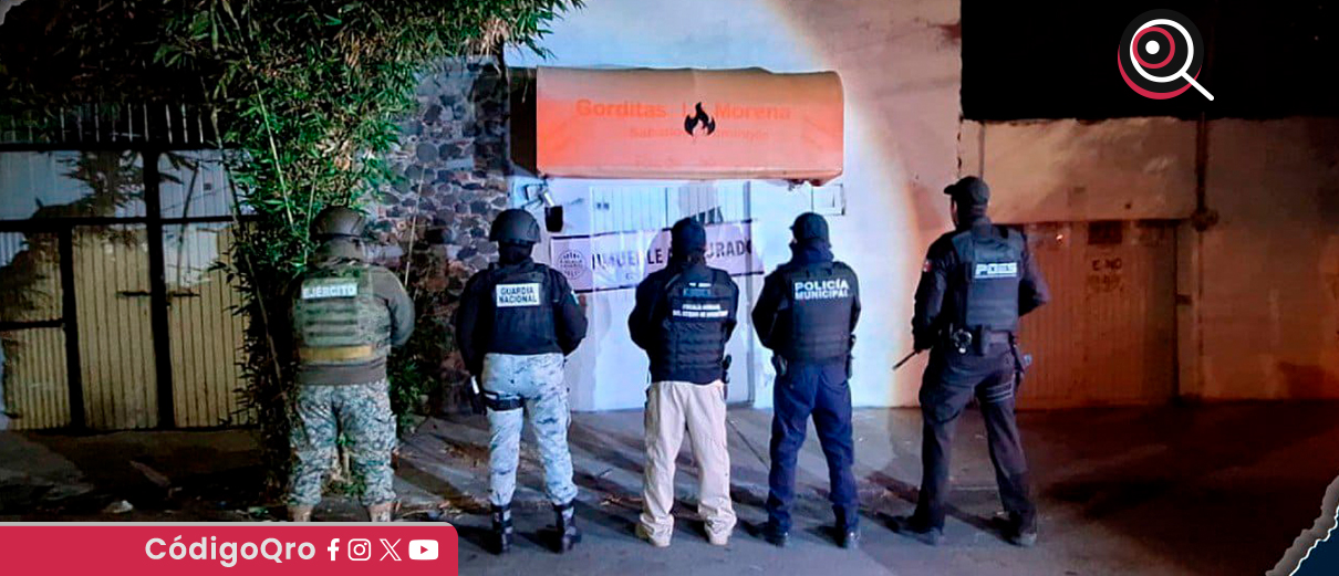 Detienen a 11 personas tras cateos en la Zona Metropolitana de Querétaro