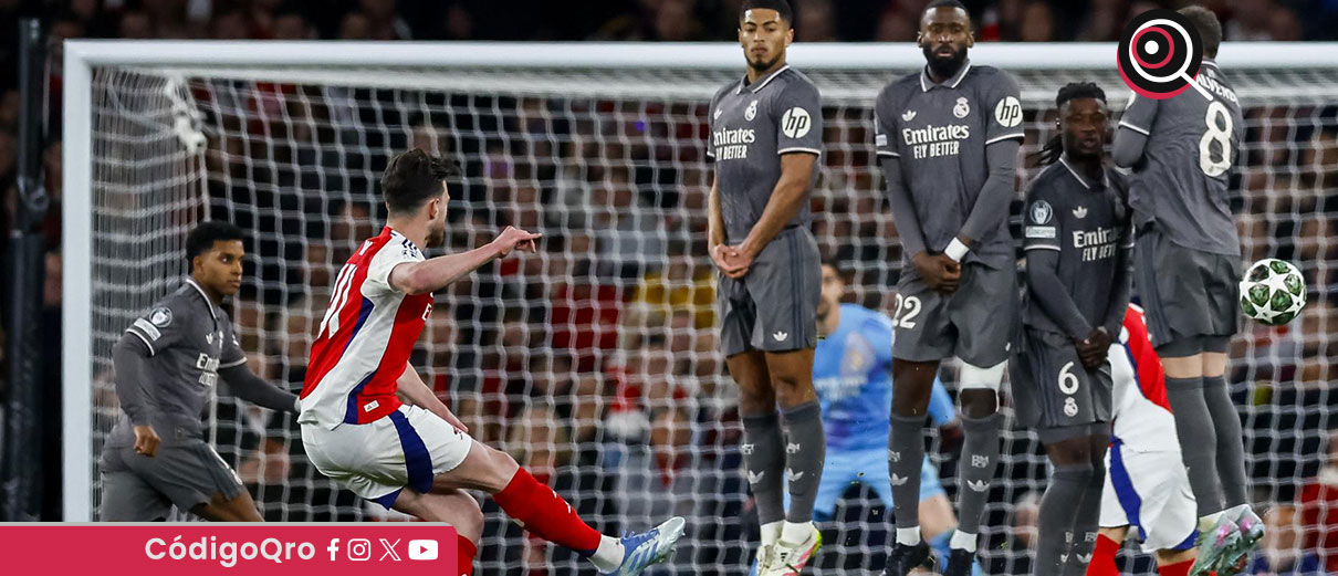 Arsenal bombardea al Real Madrid 3-0