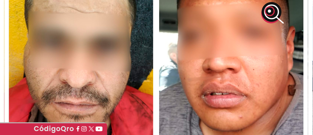 Poes detiene a hombres por robo de unidad de transporte público federal