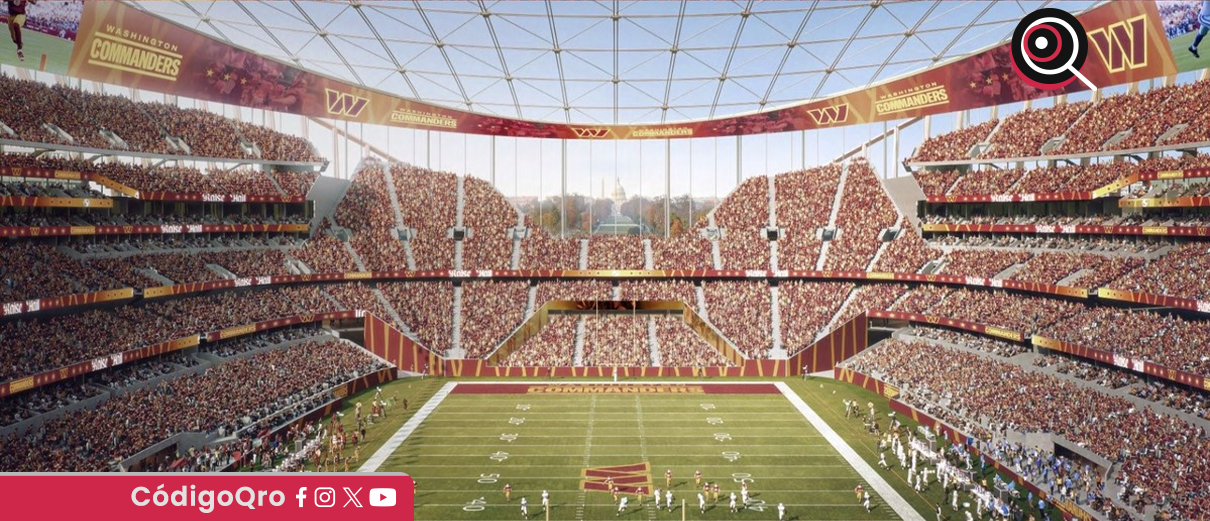 Estadio de Commanders estará listo en 2030